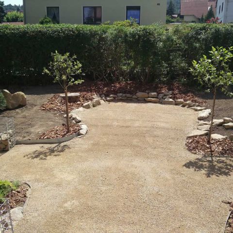 Gartenumgestaltung