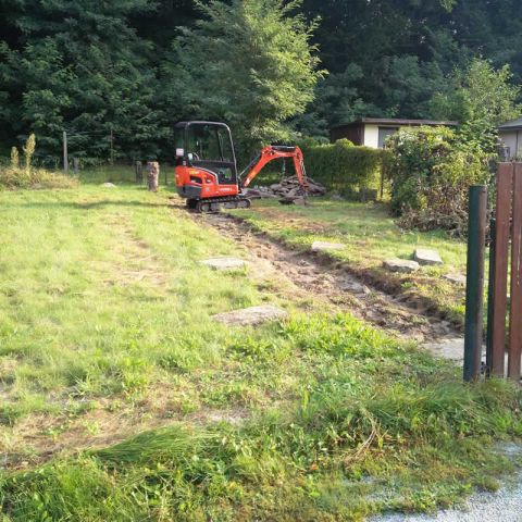 Schaugarten - vorher